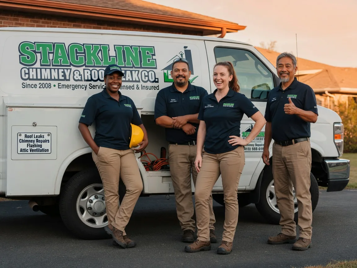 Chimney flashing repair company in North English, IA
